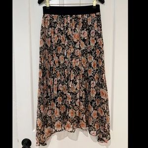 Floral Midi Skirt